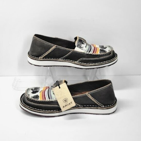 ARIAT Cruiser Buffalo Print Slip-On Shoes Sz 7.5 NEW - Picture 5 of 8